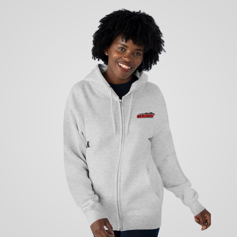 Country FM Zip-Up Hoodie